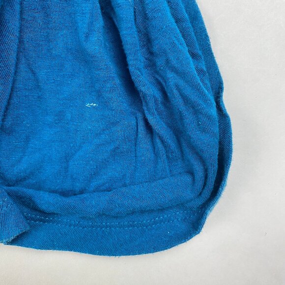 Free People Lovers Cove Mini Dress Size XS Teal Embroidered - Picture 10 of 16